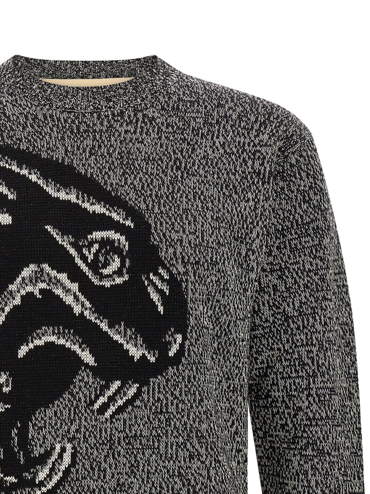 Valentino Garavani Panthère Sweaters and Cardigans - White/Black | 5c4585088bf3bbd08206f541a2080976edf67951