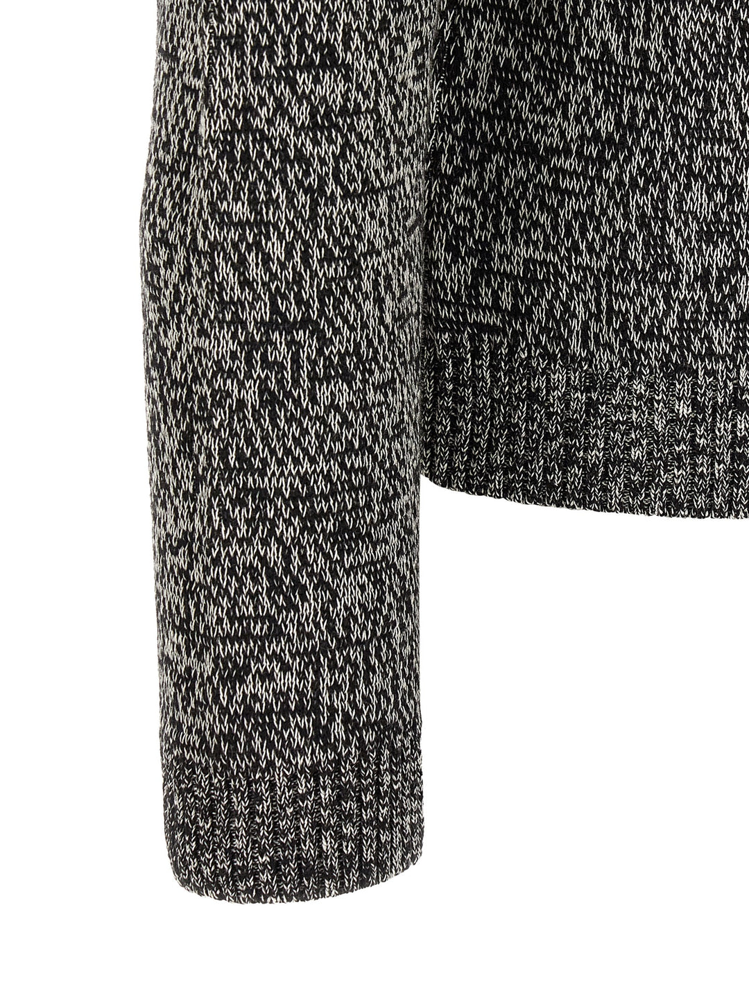 Valentino Garavani Panthère Sweaters and Cardigans - White/Black | d5d0095f5df3f76e90bf6dff7939c100797dd9e2