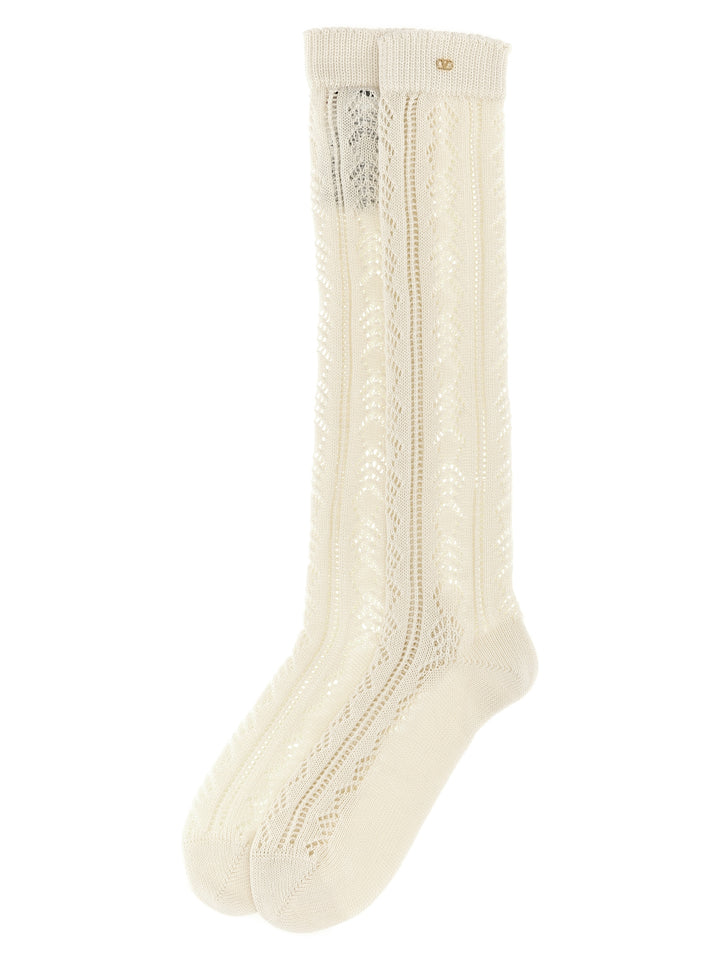 Vlogo Socks Beige