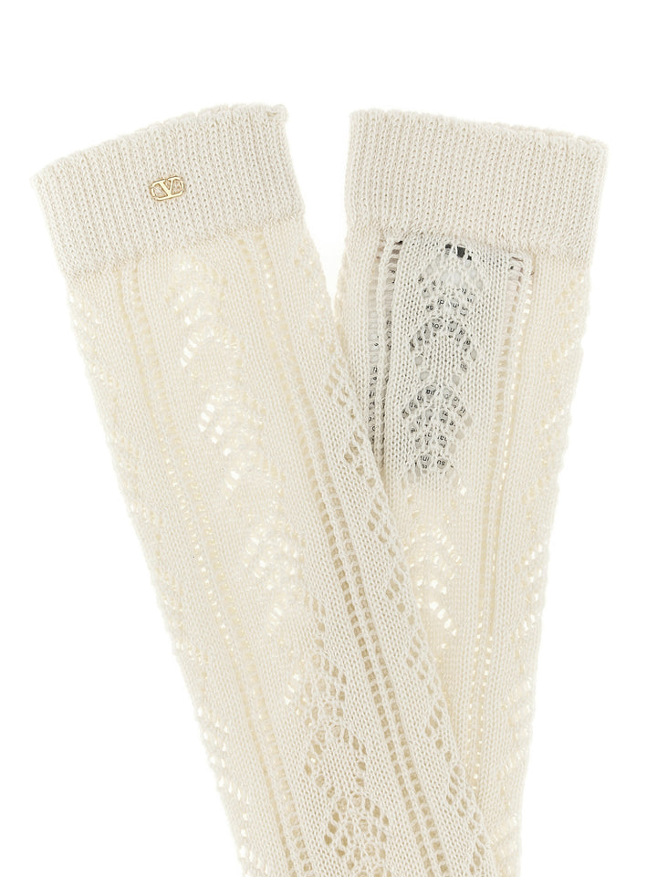 Vlogo Socks Beige