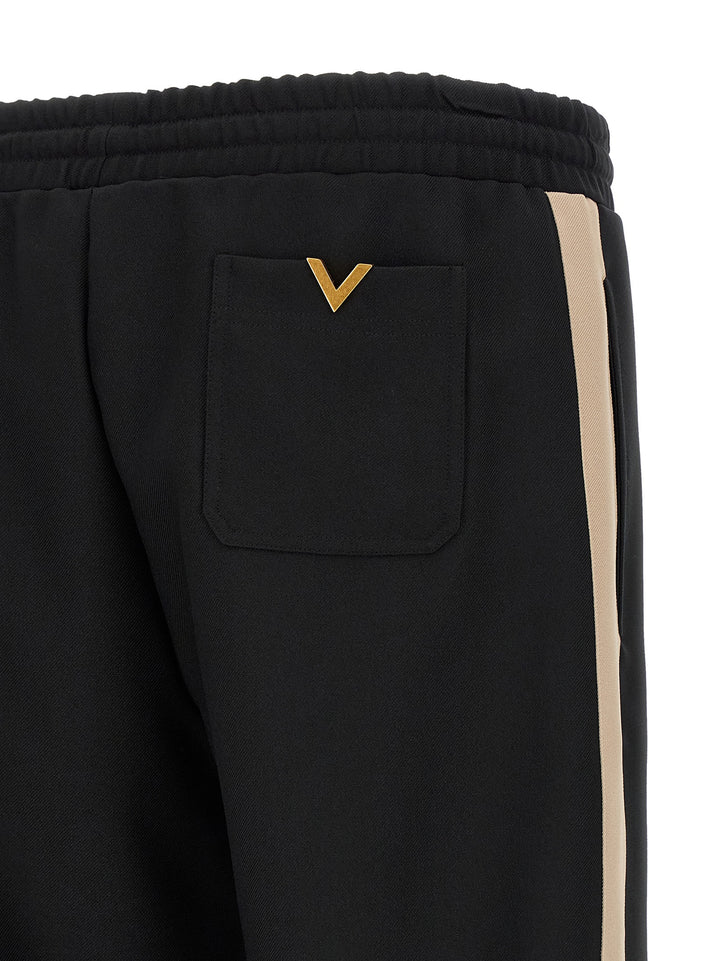 Valentino Garavani Vgold Pants - White/Black | 40e0855837ab3190f019e7dd7993b7db979445e7