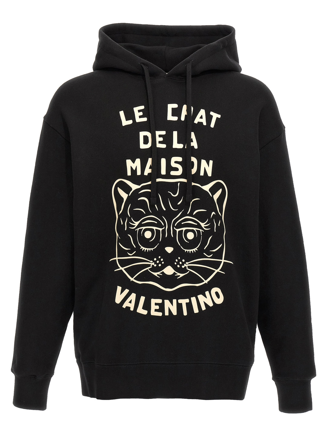 Valentino Garavani Valentino Garavani Hoodie Sweatshirt - Black | 14d54b43eb7fa4c76e665657baabb5b4a0b567b6