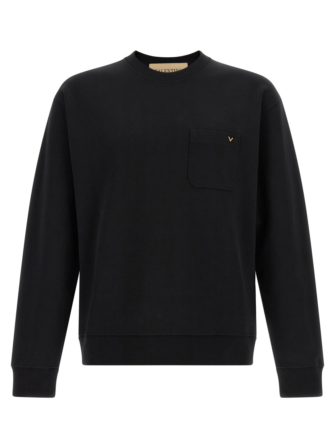 Valentino Garavani Vgold Sweatshirt - Black | 55ff3e45bd9fd78e3103e1d820a363ba17041169