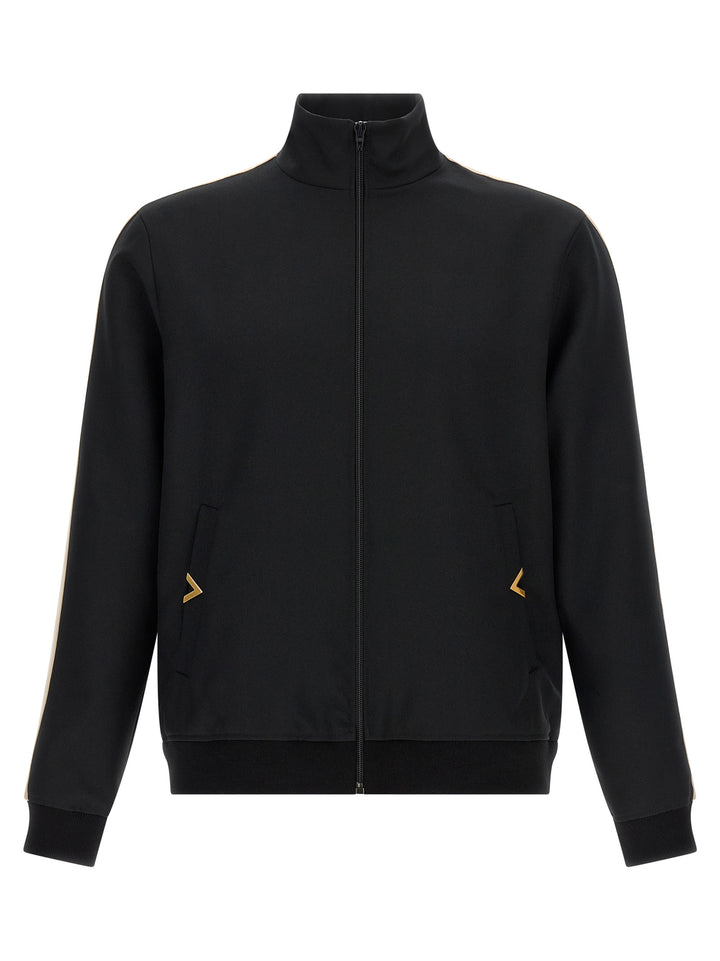 Valentino Garavani Vgold Sweatshirt - White/Black | 899c52ce1a6c633c5e6a23cd84050520c0130f43
