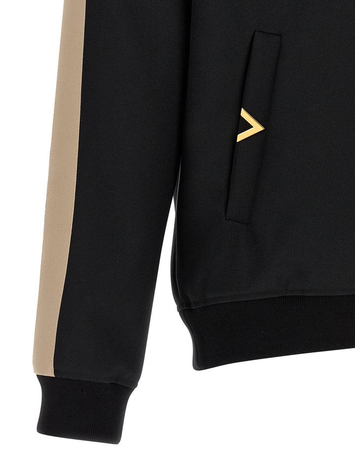 Valentino Garavani Vgold Sweatshirt - White/Black | d0ec48cbbd6c6ab45666e24318d8b48ed36fe775