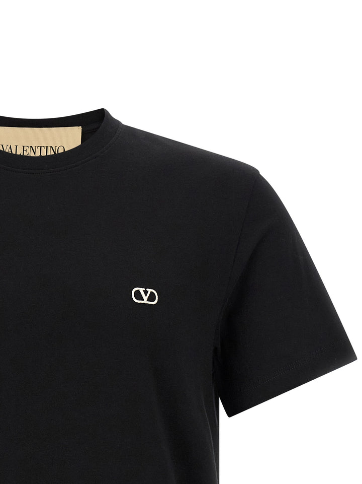 Valentino Garavani Vlogo T-shirt - Black | 618f704cfe71e8a2846bad5ef9b7e5f6fb8a1693