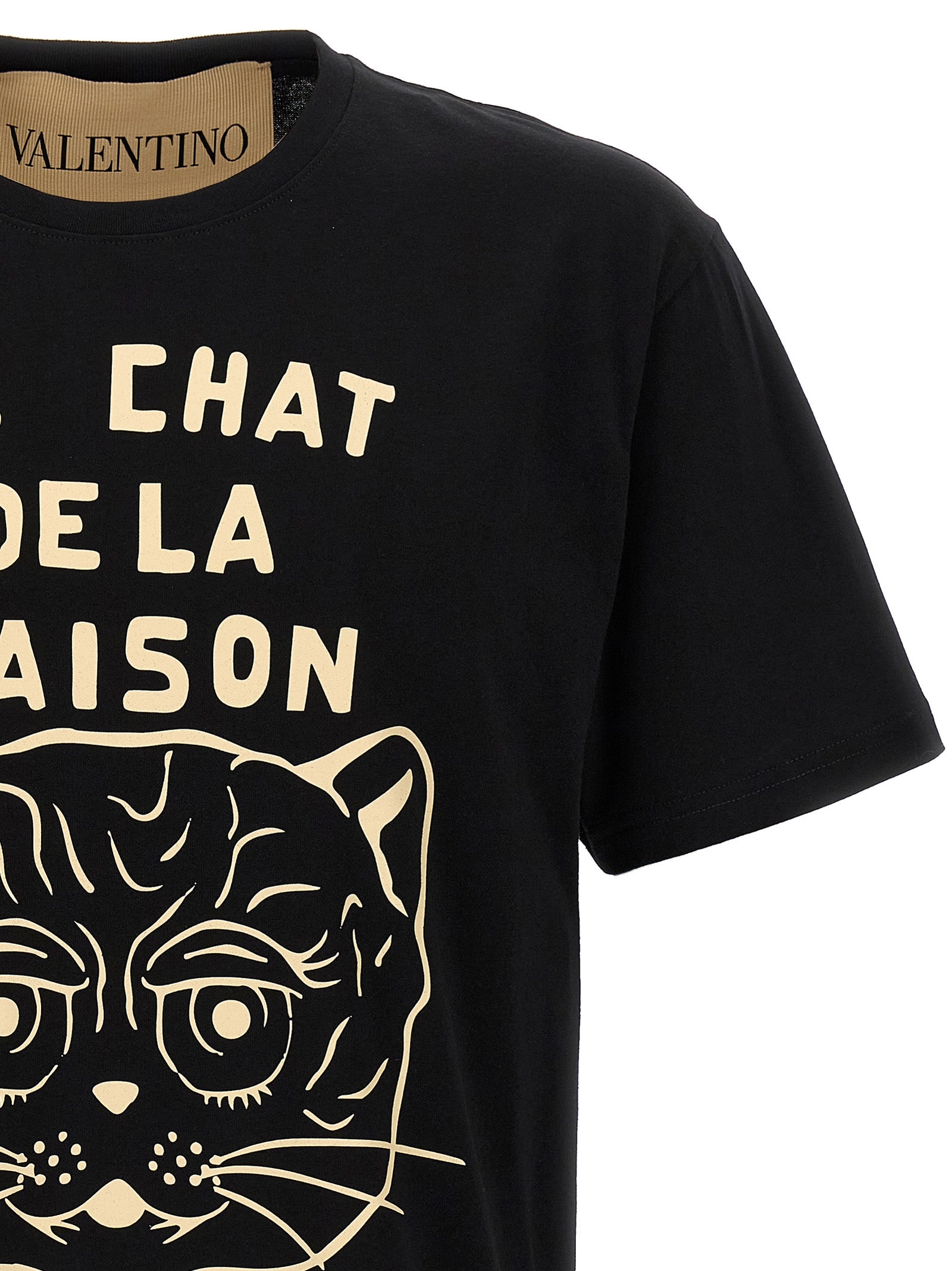 VALENTINO Chat de la Maison t-shirt VALENTINO Chat de la Maison t-shirt