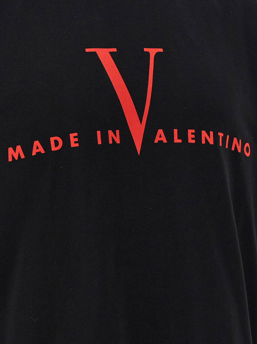 Valentino Garavani Made In Valentino T-shirt - Black | 5cb1b7094d13c552f47bfee844669d44a45934e6