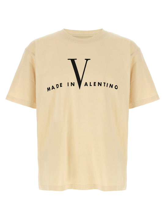 Made In Valentino T-Shirt Beige