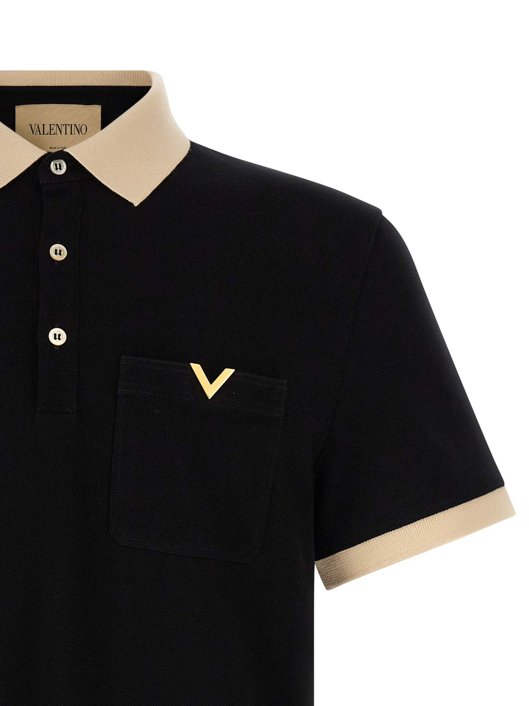 Valentino Garavani Valentino Polo - White/Black | 3d98fbbb2e6865ba0914484a2b28e9464d5adfa6