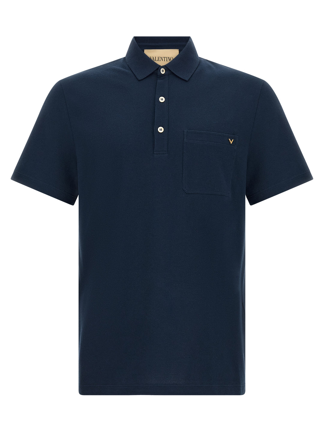 Valentino Garavani Vgold Polo - Blue | 05e17f801731973d6815b39950b8bed64ed96259