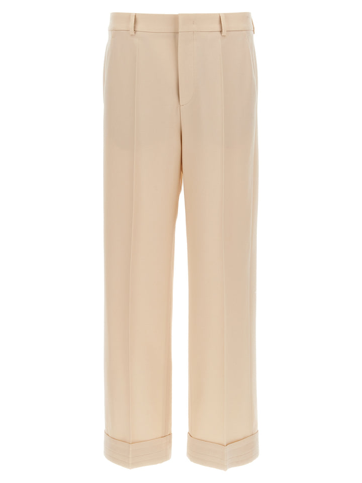 Valentino Garavani Wool Pants Beige