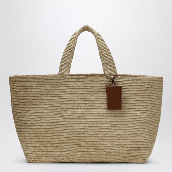 Large Raffia Tote Bag