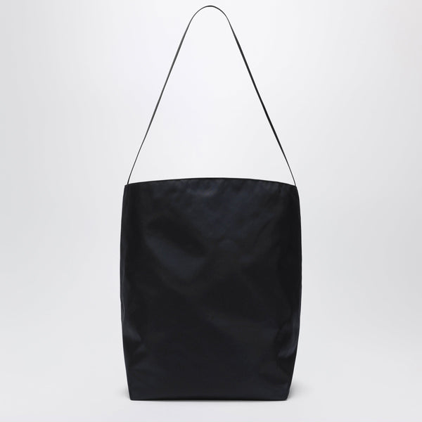 Bucket Navy Blue Tote Bag In Nylon