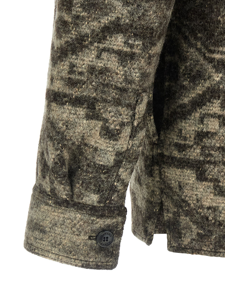 Marant Kervon Puffer Jackets - Brown | ffe8a93345bde93981b768590174be8b7d68a4ca