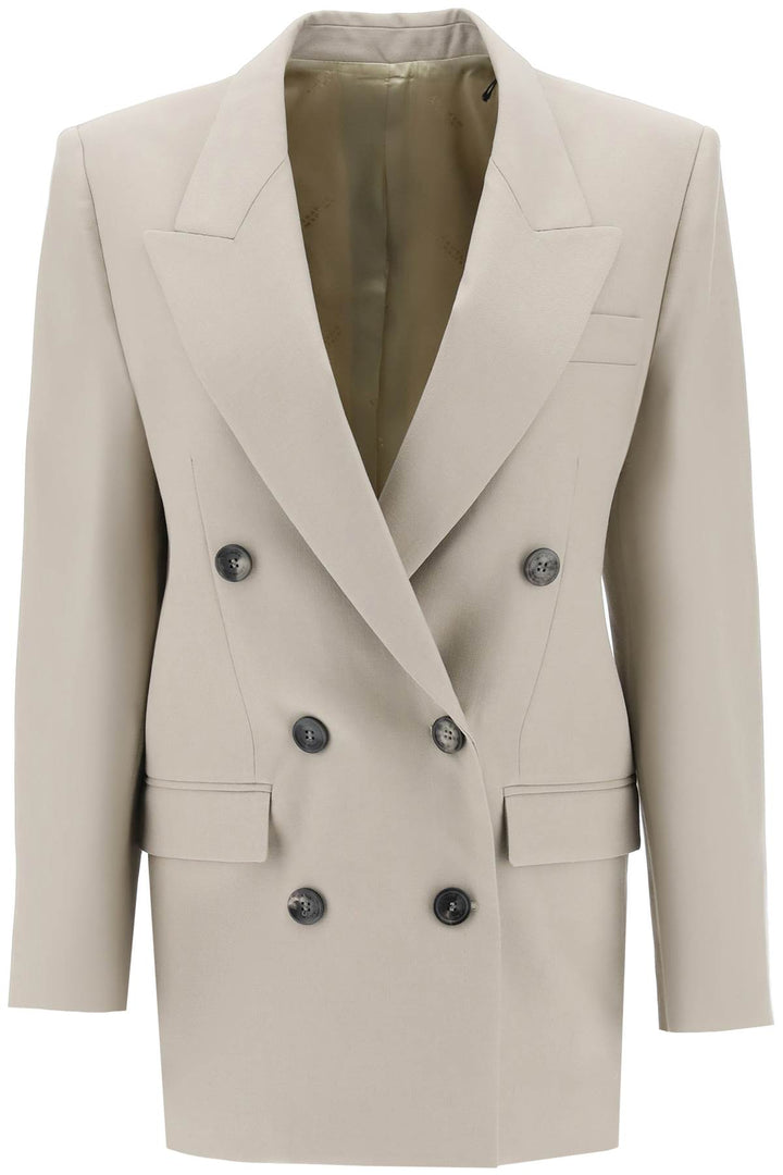 'Nevimea' Double Breasted Wool Jacket