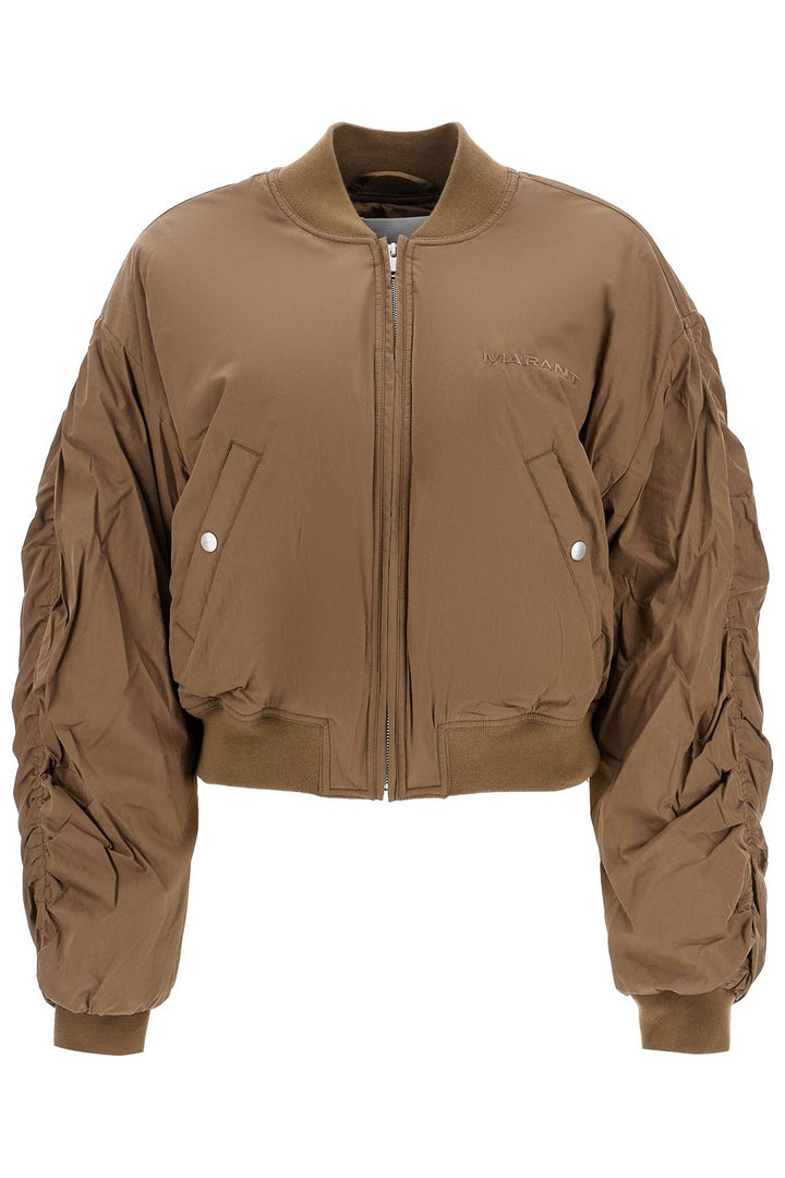 Bessime Oversized Bomber Jacket