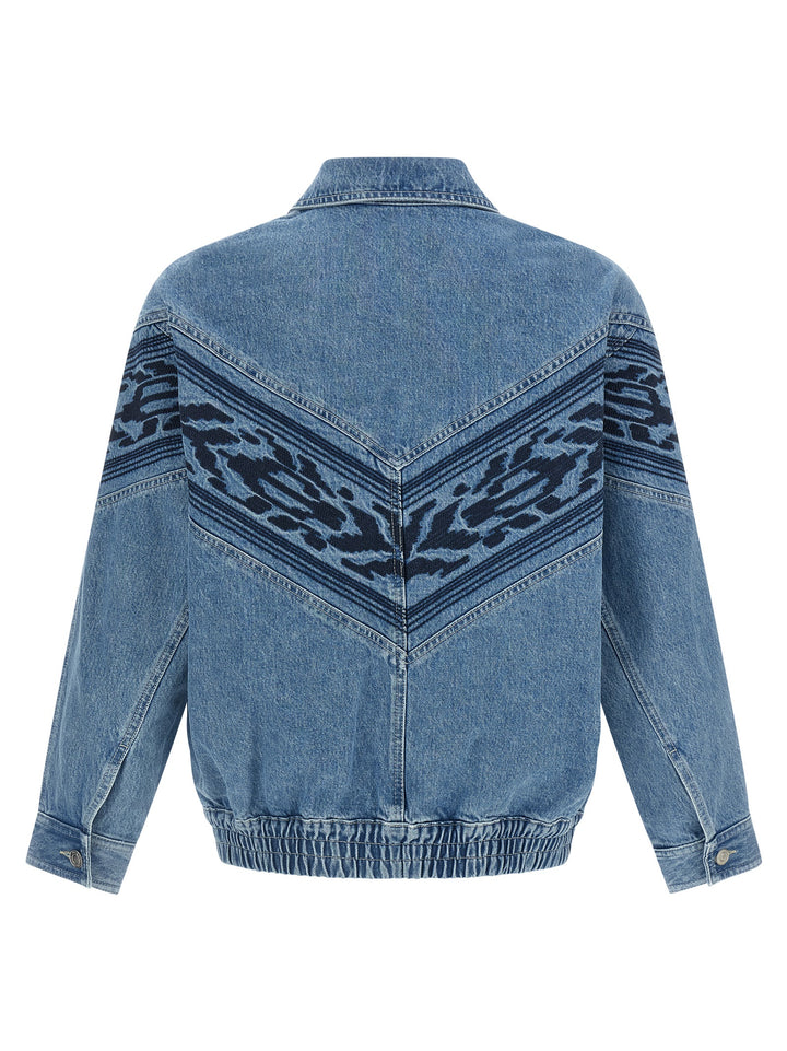 Marant Julian Puffer Jackets - Blue | f3eb45bb5fca21bcd2c72fa2c5710f36bf1fabfa