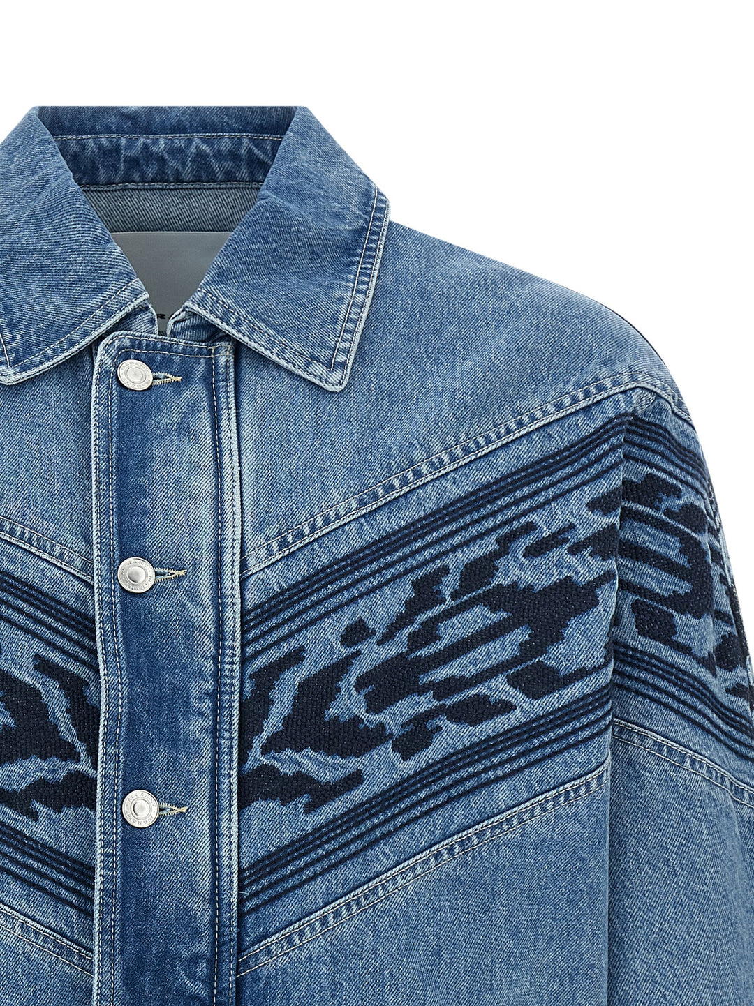Marant Julian Puffer Jackets - Blue | 453a54b0d34ed18afbdf9b1b92258d29c7c8c8e5