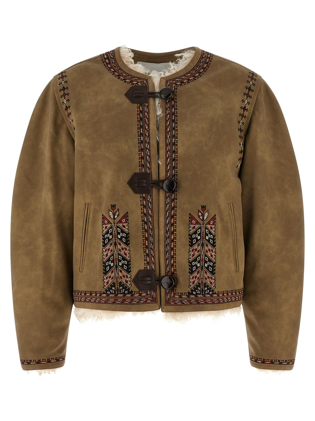 Marant Etoile Cely Puffer Jackets - Beige | 49ea843a99bd462470fe97a45e49d098037d47dd