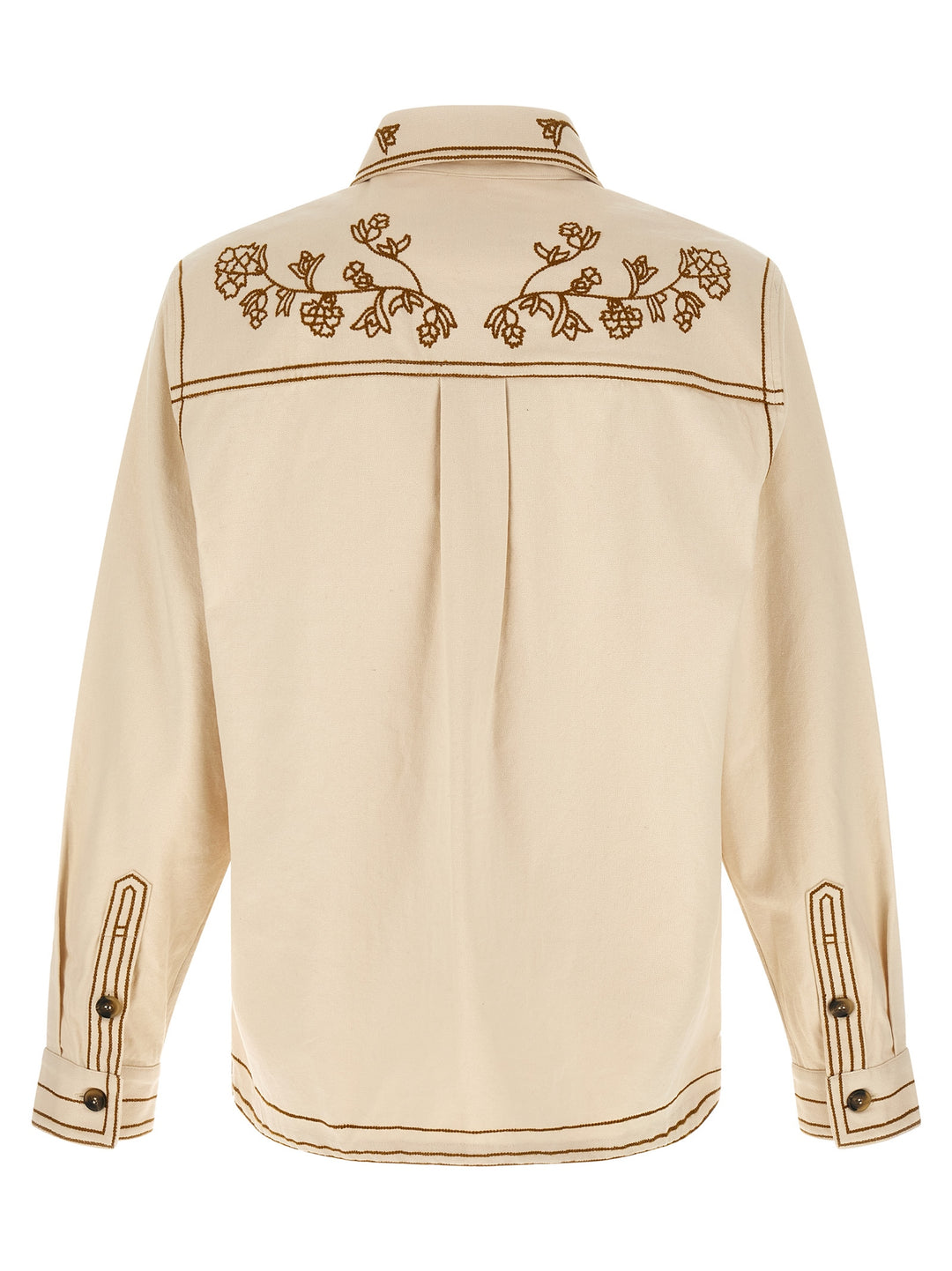 Marant Rudy Puffer Jackets - Beige | 601a9165ed478ff385dd271edb78a01cc450679a