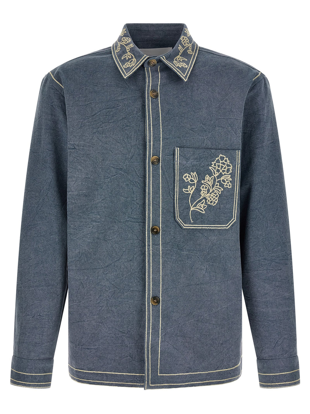 Marant Rudy Shirt and Blouse - Blue | 214e876741b244706cc5f49fd443bcc7328b749c