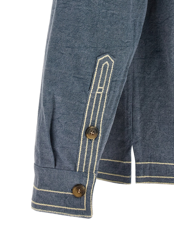 Marant Rudy Shirt and Blouse - Blue | 0278e3ee5b42b25920ba8de657a5042aafc0b909