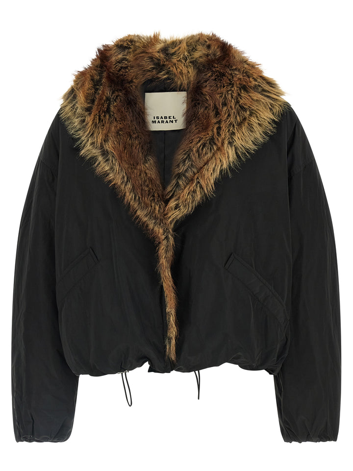 Isabel Marant Charone Puffer Jackets - Black | 52c1a27a7eded8be74866fea226a020fed22241e