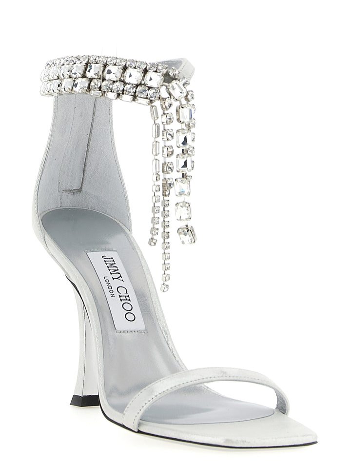 Jimmy Choo Verity Sandals - Silver | 1cb6a0f7ceb1c151e7259b945754dfb78c989a2c