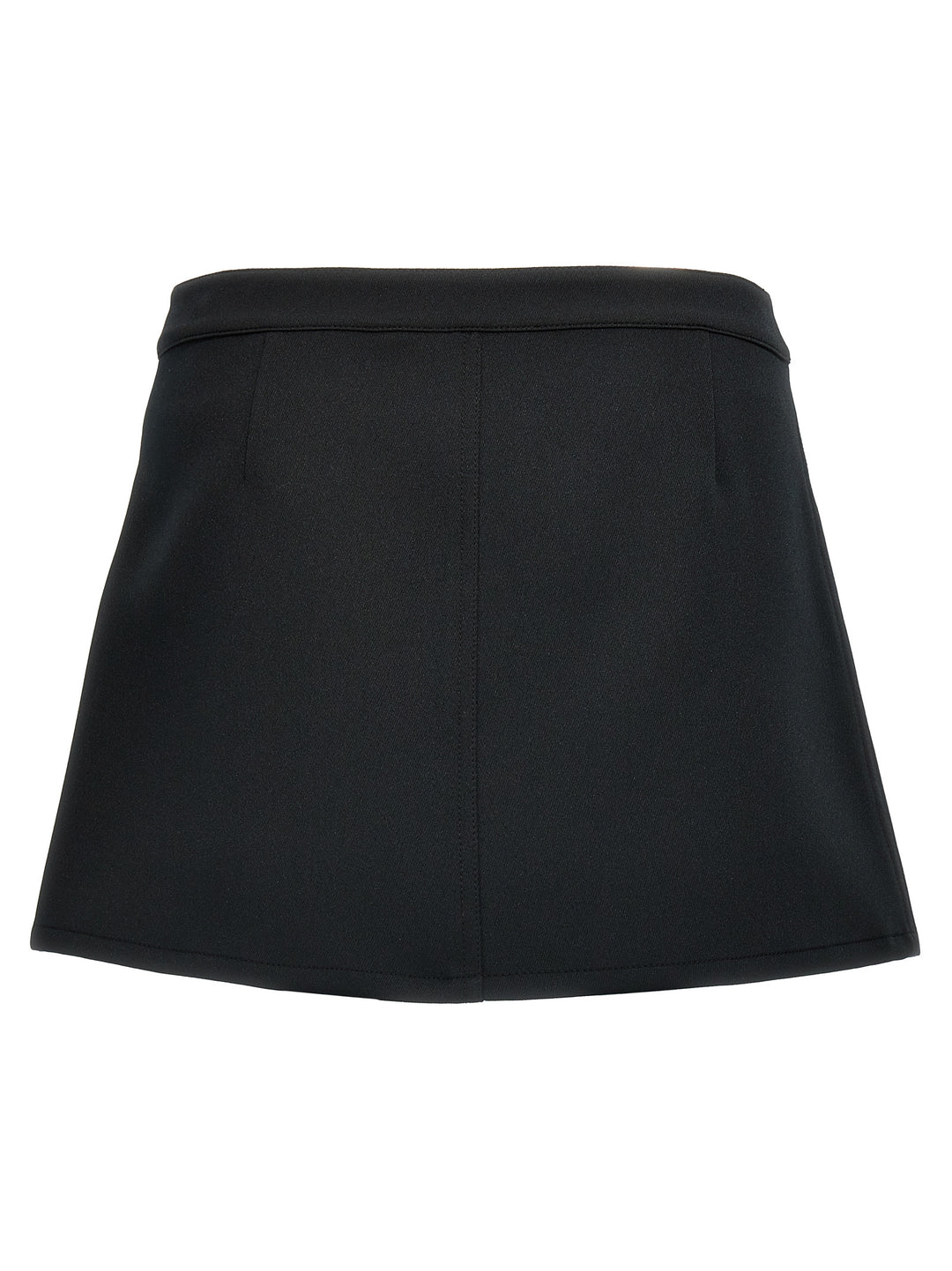 Logo Twill Skirt Skirts Black