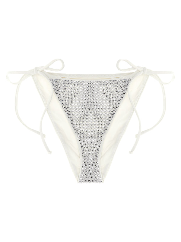 Virgo Bikini Bottoms Beachwear White
