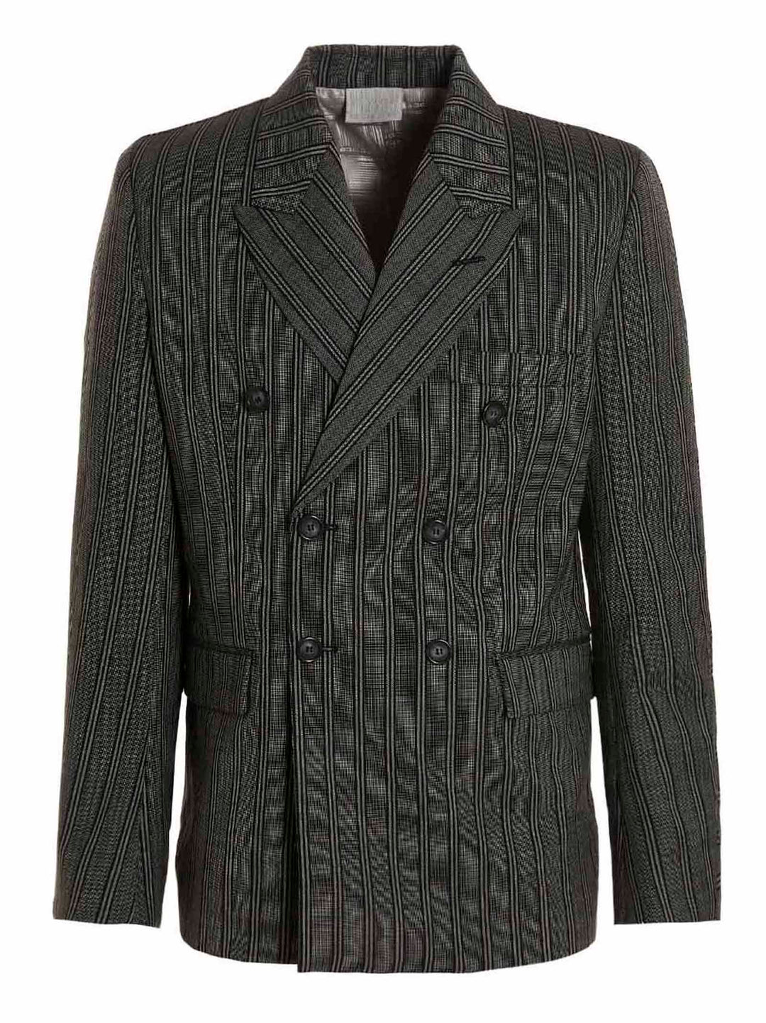 Vtmnts Tonal Double Breasted Tailored Blazer - Black | 0f77bef78ce2a3250ad80f62e1981e4c611894cd
