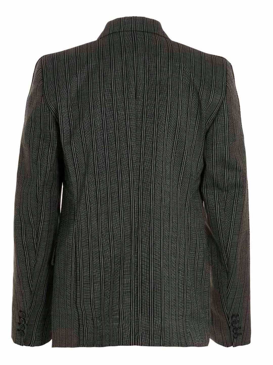 Vtmnts Tonal Double Breasted Tailored Blazer - Black | 340838681620e0dabebf0e34640b1c1a0cb2192f