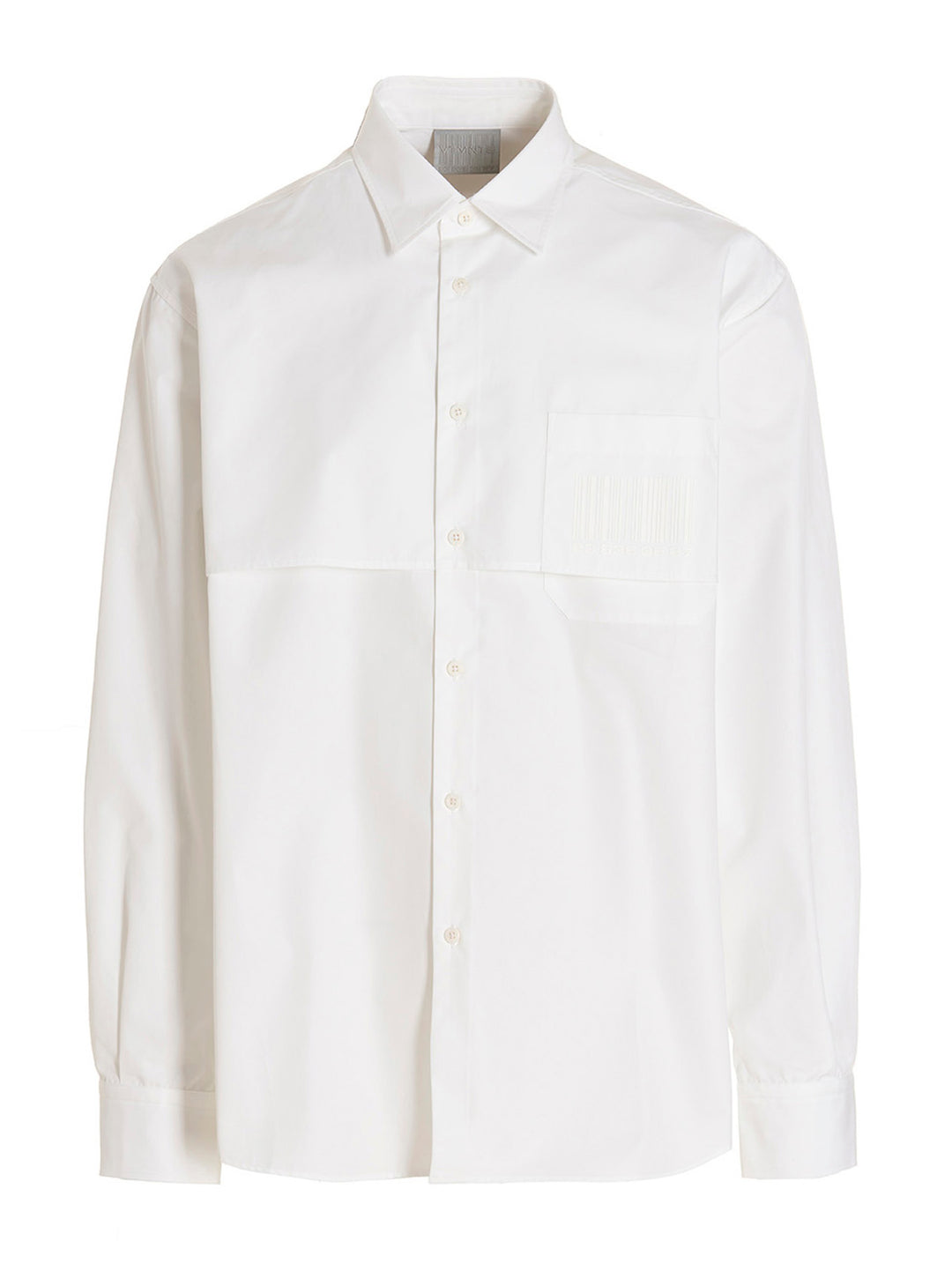 Vtmnts Barcode Shirt and Blouse - White | 65d20c8c826e73eff407a4c7d8751c424fd5d936