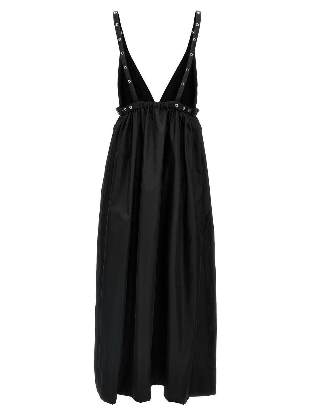 Duchesse Nylon Strap Dresses Black