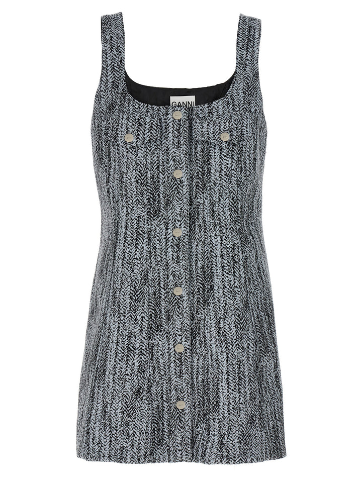 Ganni Tweed Dress Skirts - Multicolor | fd12c0c5ae32a0ca11f19fdfaf4187c85a29d93d