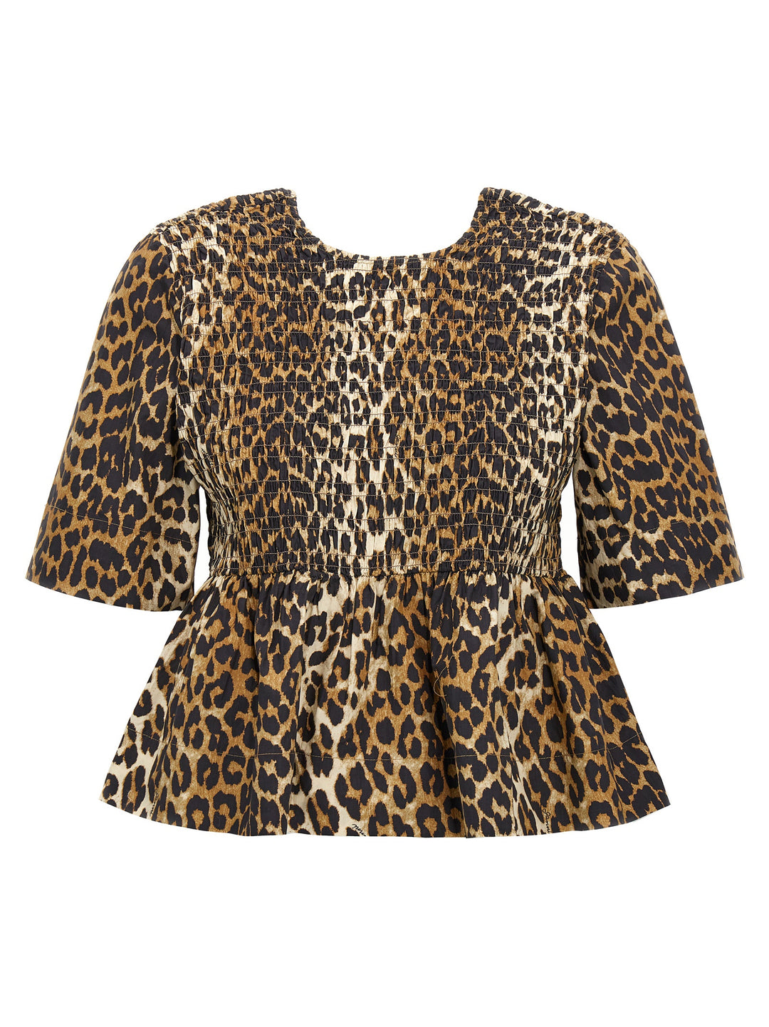 Leopard Blouse Shirt, Blouse Multicolor