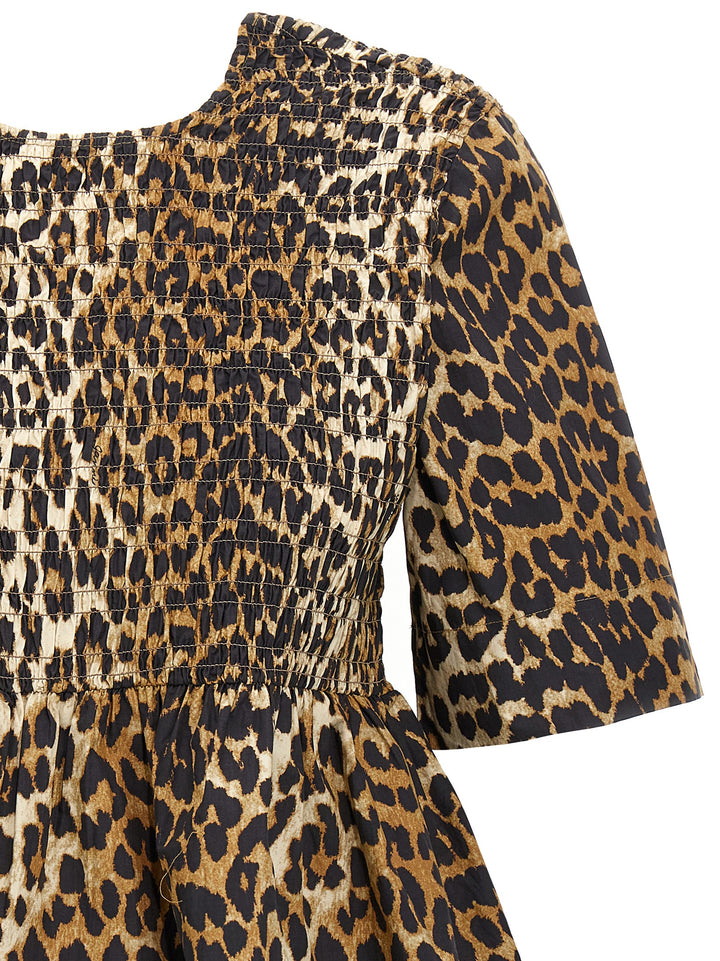 Leopard Blouse Shirt, Blouse Multicolor