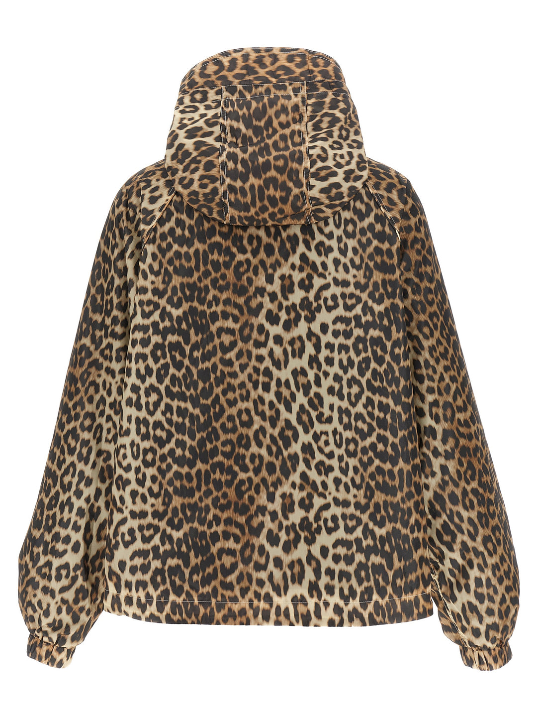 Ganni Leopard Print Nylon Piumini, Parka, Giacche casual - Multicolor | 158146cc231f8981efa4fda8b0c64b81025021d9