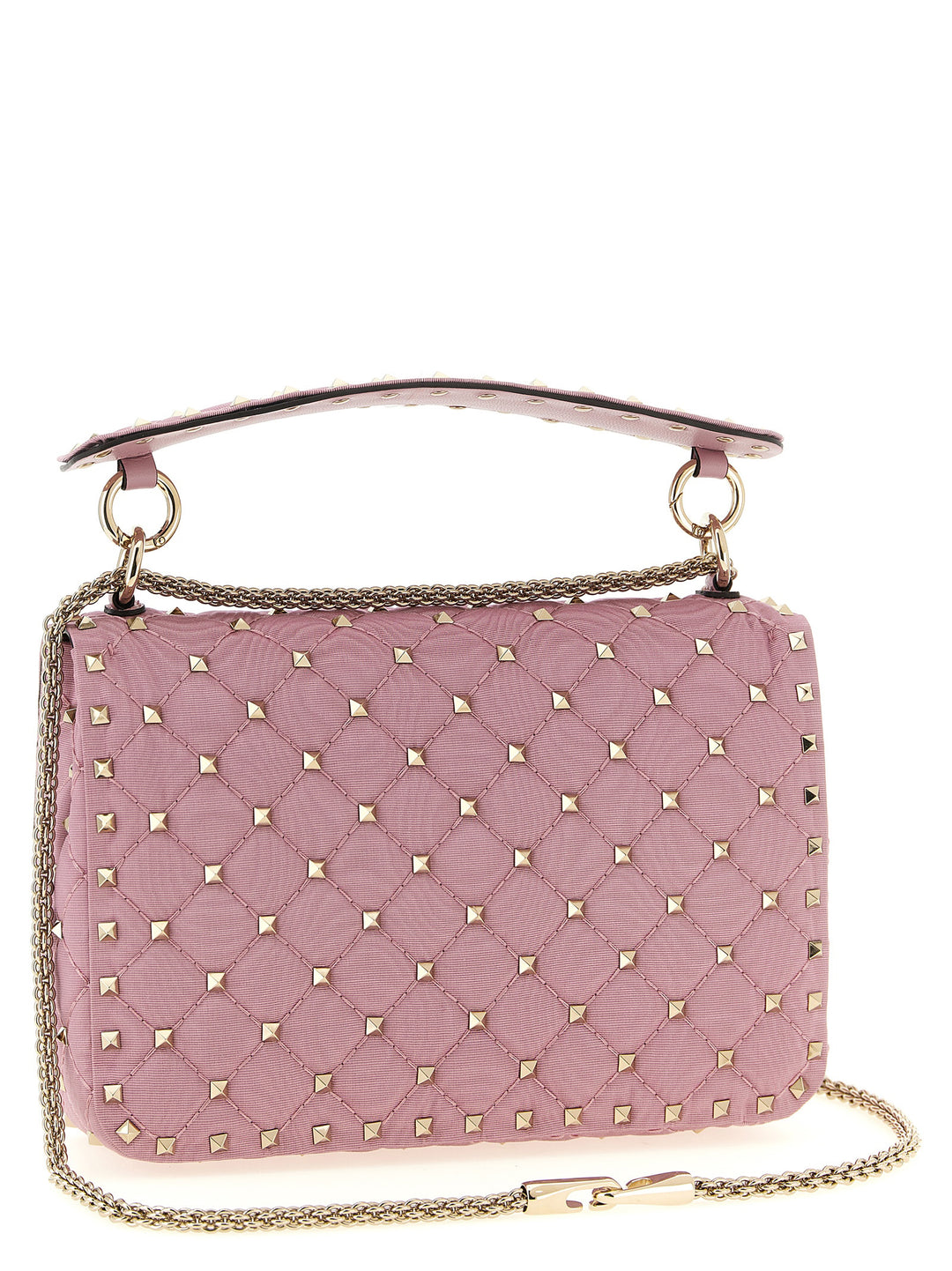 Valentino Garavani Rockstud Spike Shoulder Bags - Pink | 4e42aec02d98bf0b9125c4a77fd31410a8342478