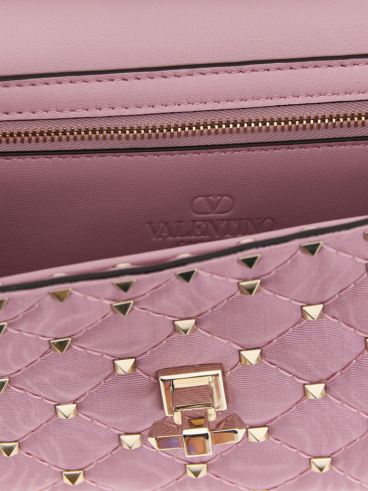 Valentino Garavani Rockstud Spike Crossbody Bags - Pink | 81d371fb6582be5b51ec1bf9d351e38745c6d959