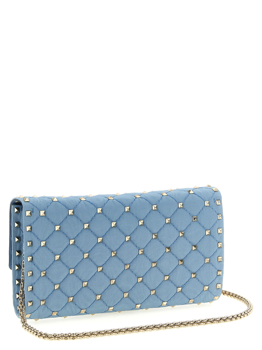 Valentino Garavani Rockstud Spike Crossbody Bags - Light Blue | 9a2f057d53c28715f706ef7d1ea5f3b29f6d2823