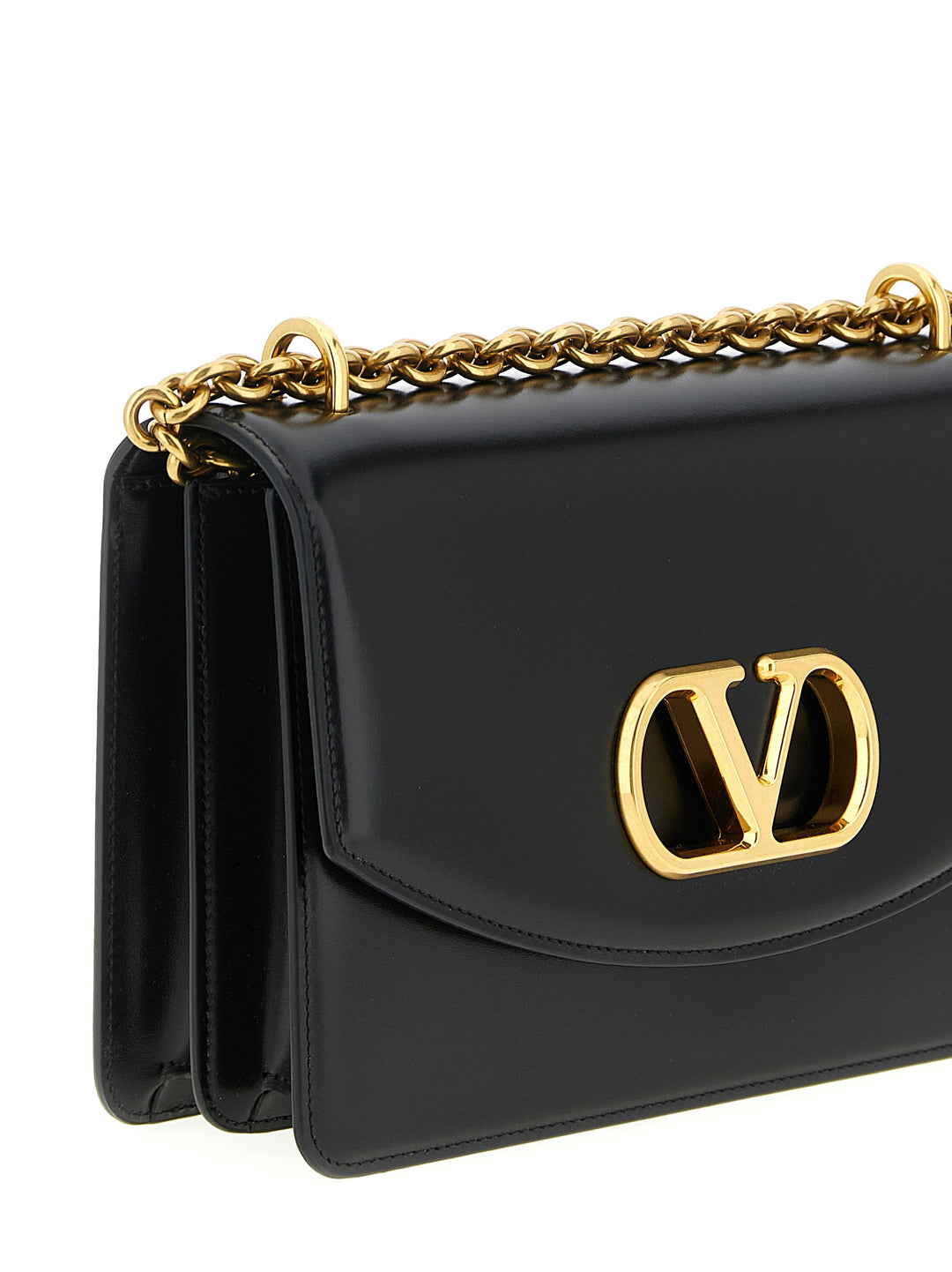 Valentino Garavani Vain Shoulder Bags - Black | 1d8d93b7148c72fef388d06ae6a3d23ee4c29804