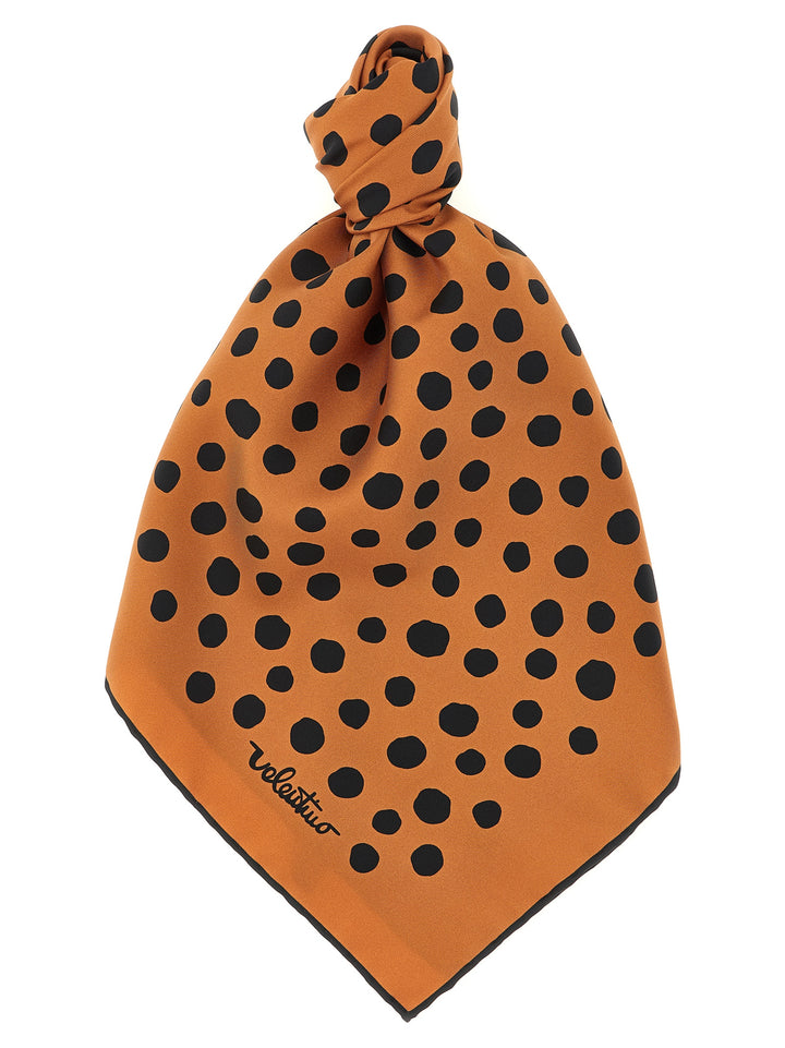 Valentino Garavani Pois Dalmata Scarves and Foulards - Brown | ebcaf26646b2bd1bef87aac08b339d27613818e3