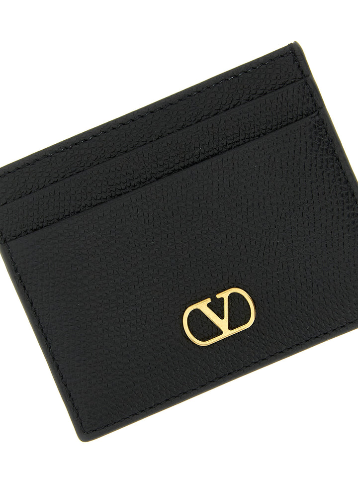 Valentino Garavani Valentino Garavani Vlogo Signature Cardholder Wallets and Card Holders - Black | 83e49714ca96385603c0706e381fe92852bfebf0