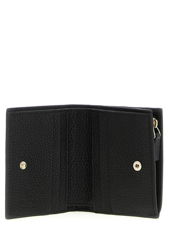 Valentino Garavani Rockstud Wallets and Card Holders - Black | 839077e586a490c2b7d1453c9e0ba14dc2577458
