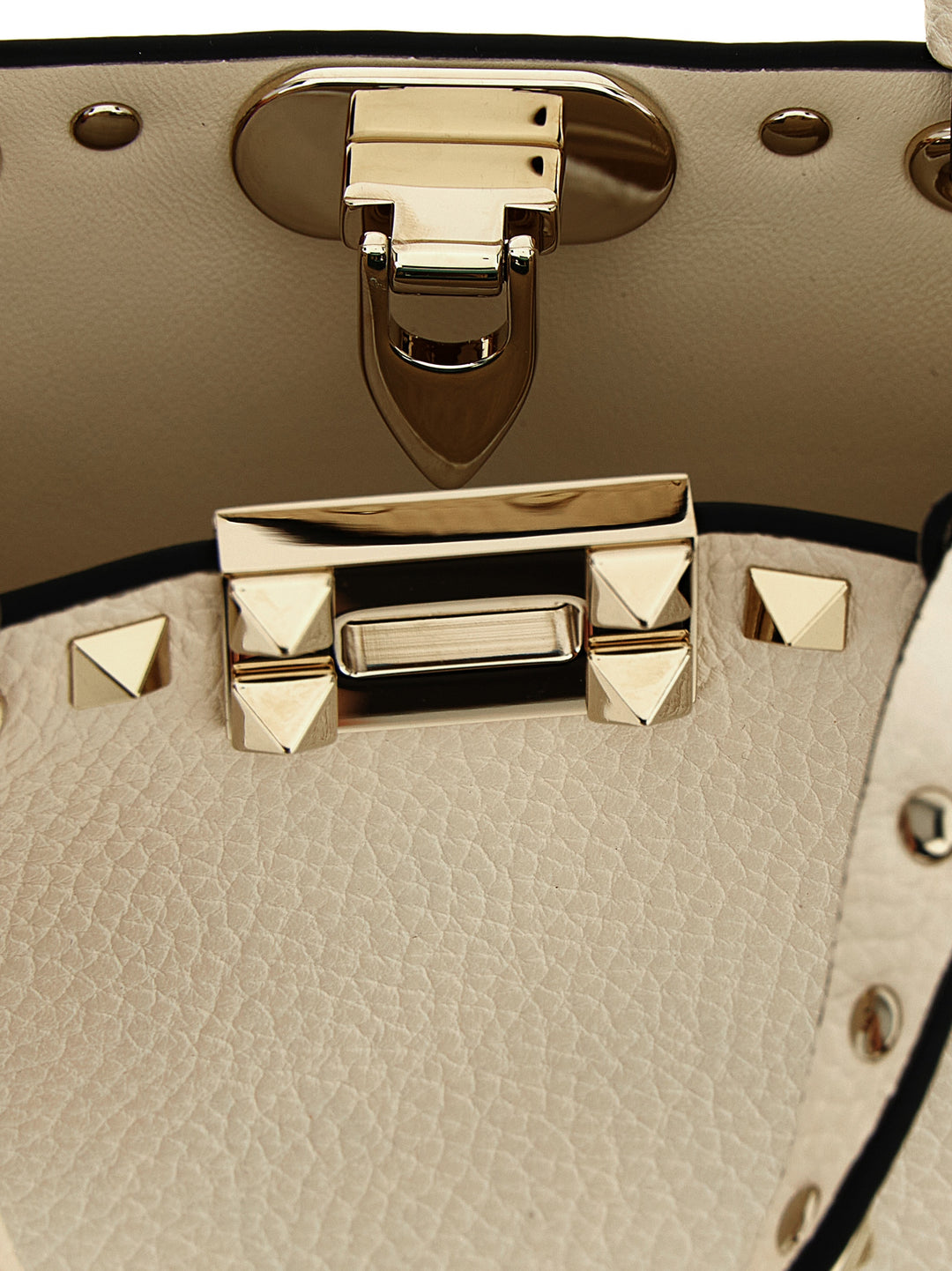Valentino Garavani Rockstud Tote Bag - Beige | 0d7253add4ea7661e494c67ace1311b16fdd6b63