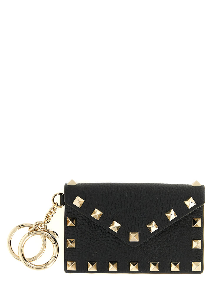 Valentino Garavani Rockstud Wallets and Card Holders - Black | 41b6c649aa30233589bcc16aec7252e4d41cbf10