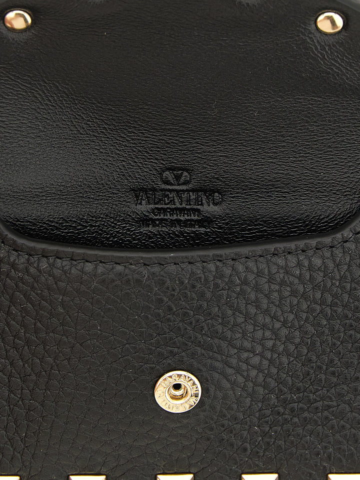 Valentino Garavani Rockstud Wallets and Card Holders - Black | 4f507af678a1d3b68cf5cea28dffa3b3edd085df