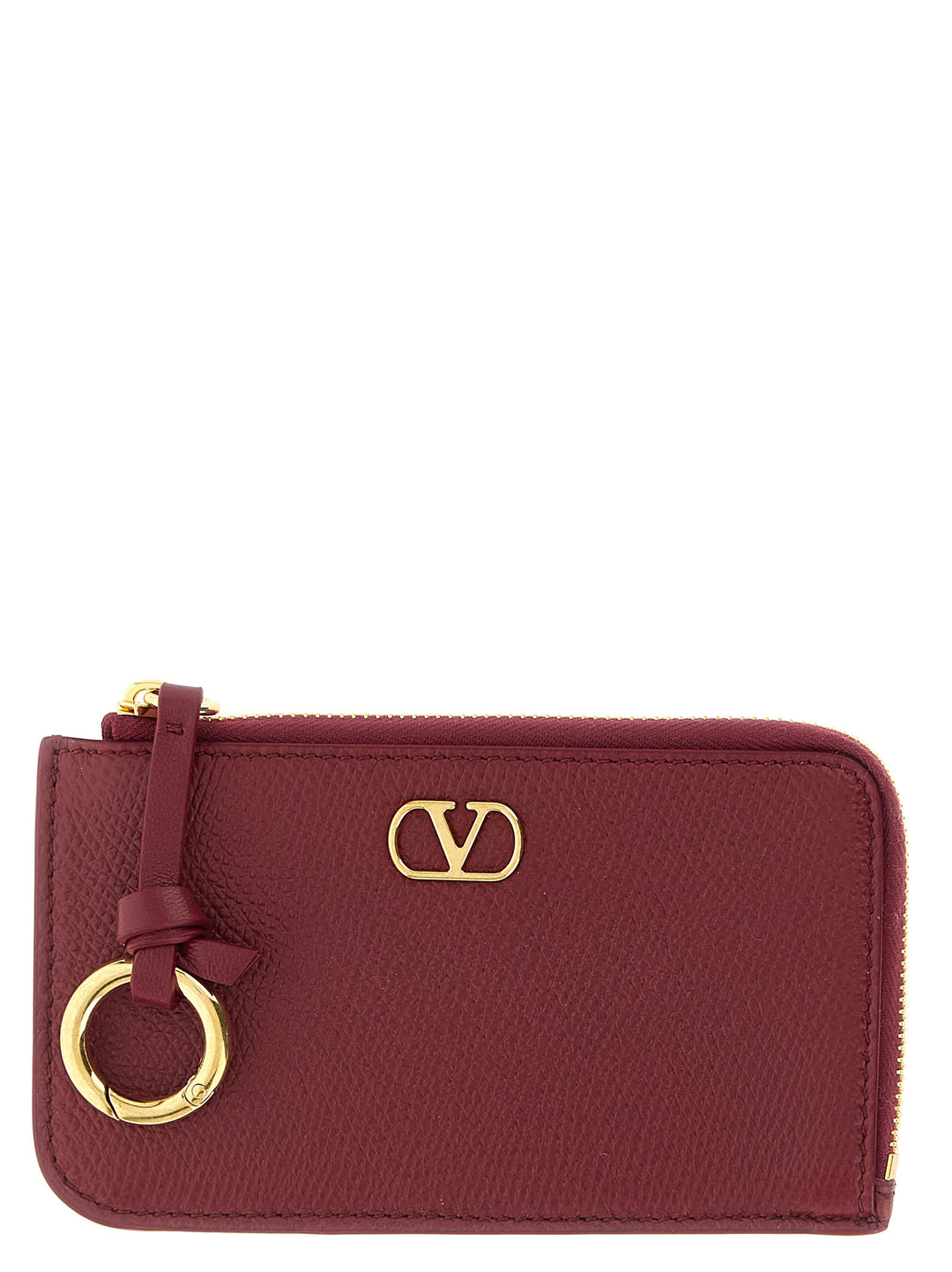 Valentino Garavani Vlogo Signature Wallets and Card Holders - Bordeaux | 916d3f394490fe2c6cd280a804521788c964f0dd